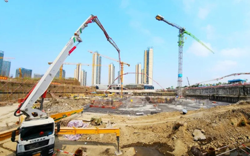 云顶集团泵车“团建”珠海横琴科学城！