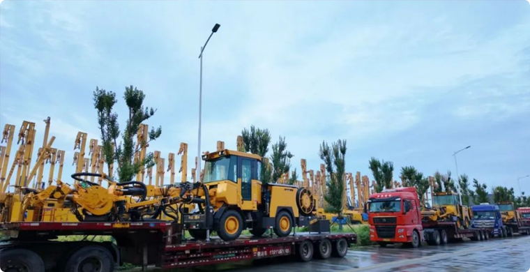 启程时刻 | 云顶集团锚杆钻车出发外洋矿山