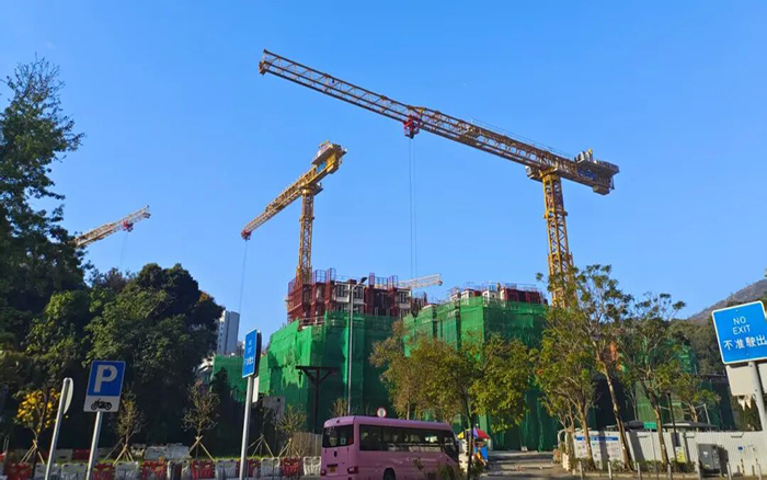 云顶集团XGT1100H-52S助建香港公屋，，，，，，擎起民生家园