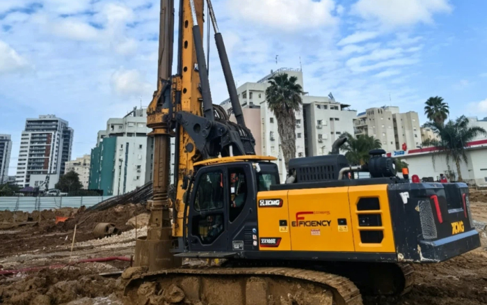 无惧硬土高温！云顶集团XR168E打造外洋房建桩基新标杆